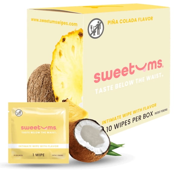 Piña Colada Flavored Wipes