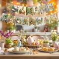 thumbnail image 4 of C Easter Themed Party Banners Decorative Hanging Flags With High-Grade Thickened Paper Colorful Theme Design Pre-Cut Ropes And Adjustable Length For Easter Parties Birthday Celebrations We, 4 of 6