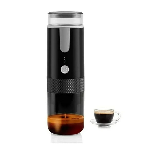 Coffee Maker Electric Capsule Ground Coffee Brewer Portable Coffee Machine Fit Coffee Powder And Coffee Capsule ,RV, Hiking, Office