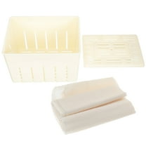 Milisten Plastic Tofu Moulds Tofu Mold PP Cheese Making Health Enthusiasts Cooking 1 Set