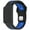 Black Blue, variant on Sport Band Compatible with Amazfit Helio Strap/T-Rex3/Balance 1 2 Fitness Tracker Wristband Ultra Soft Liquid Silicone Breathable and Sweat Proof, Quick Detachable Design