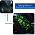 thumbnail image 5 of Saint Patrick's Day Soft Furry Printed Car Armrest Mat 12.5x8.2 Inch - Comfortable Armrest Accessory for Added Style and Support on the Go, 5 of 6