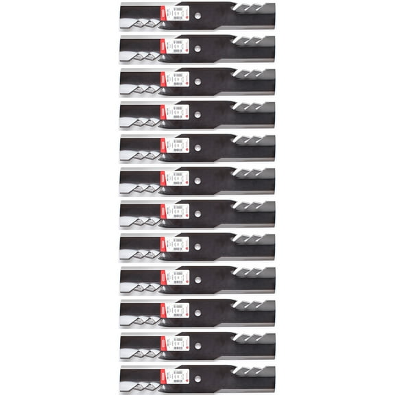 12PK Oregon 396-735 G6 Gator Blades for 48" Land Pride 839-157C, 839-270C