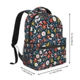 thumbnail image 2 of Fotbe Holiday Christmas Cookies Mochila Casual con Estampado para Escuela, Viajes y Actividades al Aire Libre - Duradera, Ligera y Cómoda, 2 of 5