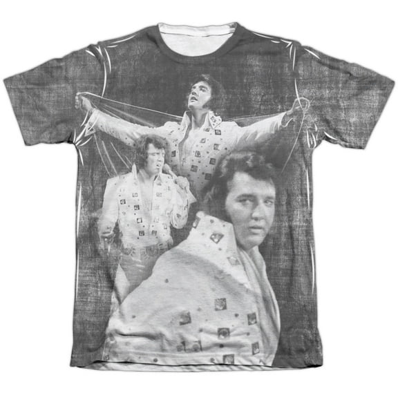 Elvis Presley Legendary Performance Sublimated T-Shirt White