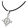 thumbnail image 2 of JOYARIS Collar De Caucho Ajustable Nudo De Bruja Zirconias Plata 925 DM-0000623, 2 of 4