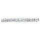 thumbnail image 1 of Naiovety 100 piezas de Rondelles de diamantes de imitación hechos a mano cuentas espaciadoras suministros de joyería cristal multicolor accesorios de Artesanía AB blanco 8MM100 Piezas Naiovety HA062301-08, 1 of 6