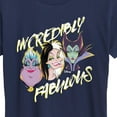 thumbnail image 3 of Disney Villains - Incredibly Fabulous - Women's Short Sleeve Graphic T-Shirt, 3 of 5