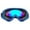 Blue Frame + Colorful Lens, variant on Fysho Unisex Adjustable Ski Goggles PC UV 400 Protective Lens Windproof Dust-proof For Snowboard Snowmobile Rock climbing Riding
