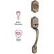 thumbnail image 1 of Gatillo Belleview Smartkey 96870-098 Kwikset Gatillo Belleview Smartkey 96870-098, 1 of 2