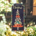 thumbnail image 3 of Mixed Print Christmas Tree Everlasting Impressions Textile Décor, 3 of 3