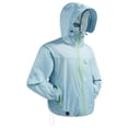 thumbnail image 2 of UPF 50+ Sun Protection Jacket for Men Hooded Long Sleeve Zipper Lightweight Quick Dry Windbreaker Athletic Shirts with Pockets Blue L, 2 of 9