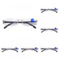 thumbnail image 3 of Rimless Clear Reading Glasses Blue Light Blocking Readers for Men and Women Unisex Eyewear Far Near Dual-Use Lightweight Fashion Eyeglasses, 3 of 10