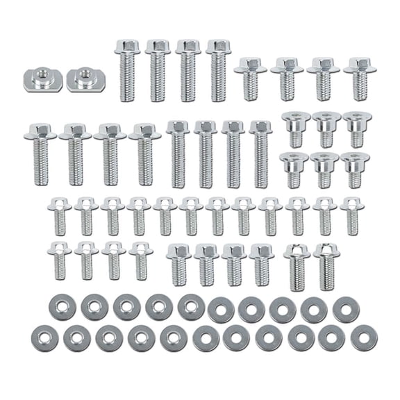 CROSSDESIGN Body Bolt Kit 62Pcs Fit For Yamaha Yzf 250 450 Yz250f 450f Fender Yz250f Yz450f