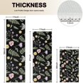 thumbnail image 4 of Pioneer Flower Floral Print Pattern Kitchen Rugs Sets Of 3,Kitchen Runner Rugs Non Skid Washable,Decorative Kitchen Floor Mats for Kitchen,Sink,Laundry,17X30 Inch + 17X47 Inch + 17X59 Inch, 4 of 6