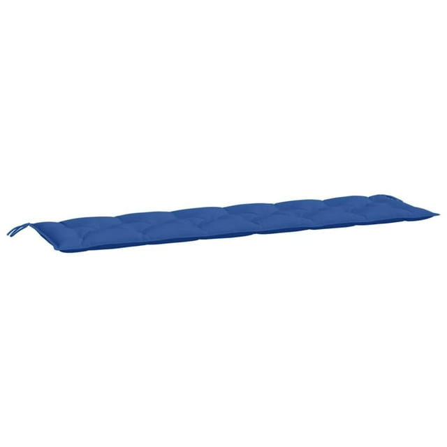Cojín para banco de jardín Casafoyer azul 200x50x7 cm poliéster