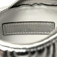 thumbnail image 6 of Fendi x Marc Jacobs Fendigraphy Silver Nano Embroidered Miniature Hobo Charm Leather Bag, 6 of 7