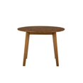 thumbnail image 3 of Jofran Simplicity Round Wood Dropleaf Dining Table in Honey, 3 of 7