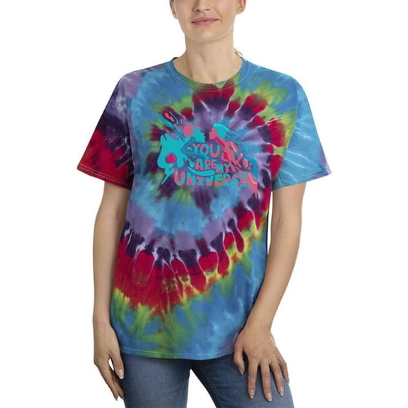 You Are My Universe Paint Tie Dye Spiral Women -Image by Shutterstock, Female Medium