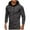 Gray, variant on Yaoyar Men's Fashion Casual Pullover Solid Color Wrinkle Long Sleeve Hooded Blouse Muscle Fit Athletic Gym Hoodies Pullover Hooded,Gray,S