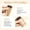 #02 Black Brown, variant on Hair Stick, Root Touch-Up Temporary Concealing Powder, Gray Hair Coverage Hair Color Stick, Cover Roots and Define Eyebrows, Smudge-proof Gray Coverage for Hairline Temples