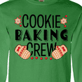 thumbnail image 4 of Inktastic Christmas Cookie Baking Crew with Oven Mitts Long Sleeve T-Shirt, 4 of 5