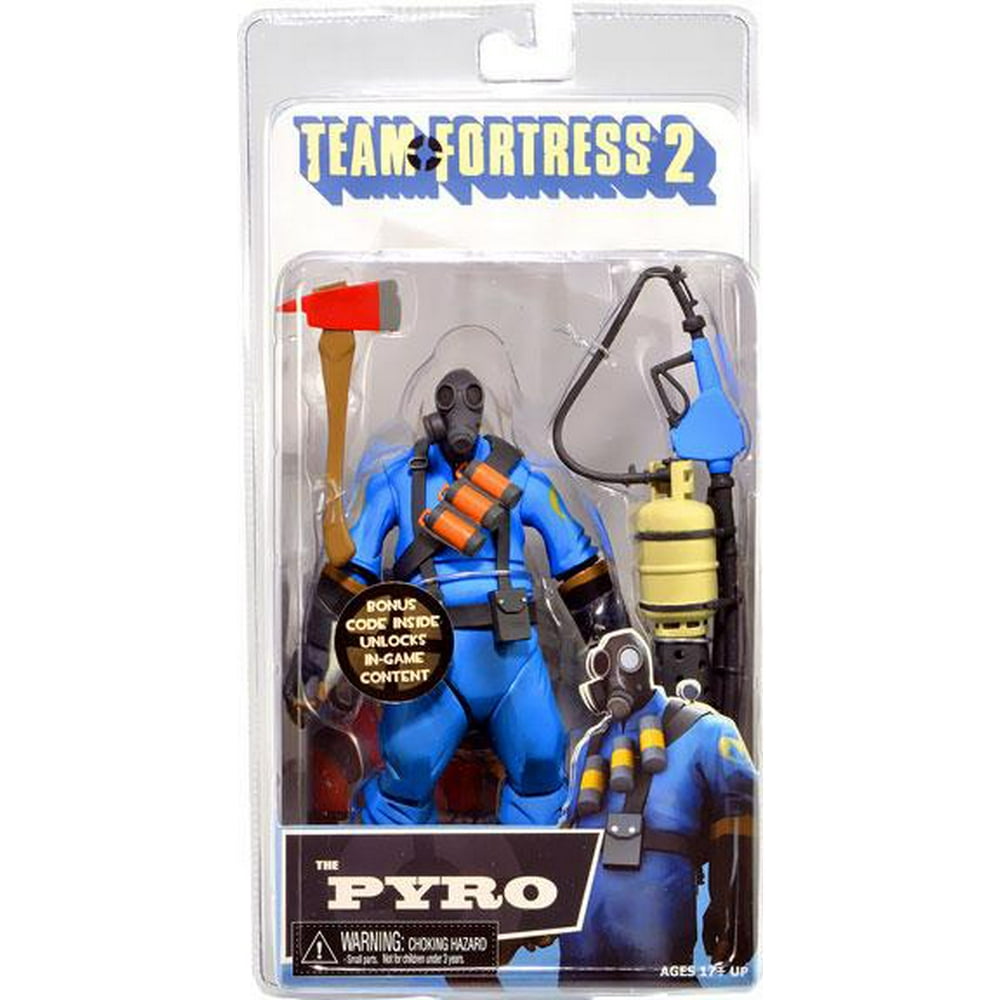 NECA Team Fortress 2 BLU Series 1 The Pyro Action Figure