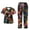 Black Cat Floral, variant on Yspwyqan Corgi Paw Print Scrubs for Women Set, 2 Piece V-Neck Short Sleeve Scrub Top & Cargo Pants, Stretchy Breathable Uniforms with 6 Pockets for Nurse Vet Work, Size XL