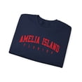 thumbnail image 3 of Amelia Island Florida Sweatshirt Gifts Crew Neck Shirt Long Sleeve Unisex, 3 of 4