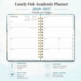 thumbnail image 3 of Lonely Oak 2026-2027 Academic Monthly Planner 8.5" x 6.18", 12 Month Teacher Agenda July 2026-June 2027 for School & Work(Grey Marble), 3 of 7