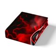 thumbnail image 4 of Erosebridal Housse de Couette Voiture de Course Rouge Simple, Literie Nid d'Abeille Taille Simple, Déco de Chambre Sports Moderne, Réversible 2 Pcs (Sans Couette), 4 of 6