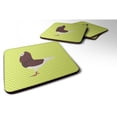 thumbnail image 1 of "Treasures Capuchin Red Pigeon Green Decorative coasters, 3.5, Multicolor" Caroline's Treasures BB7774FC, 1 of 1
