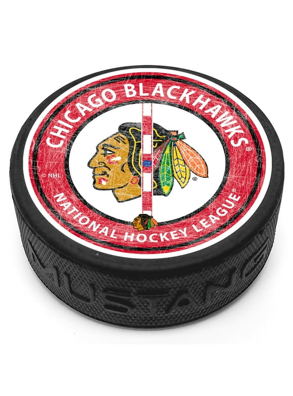 Chicago Blackhawks Center Ice Puck