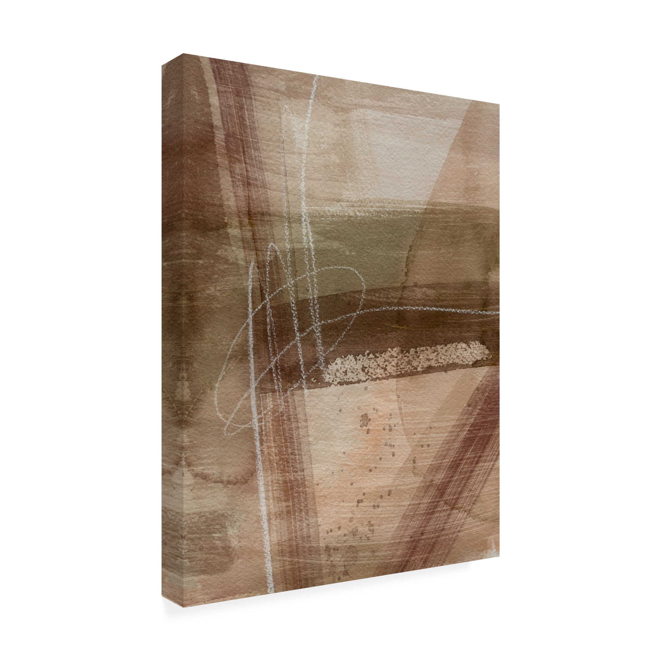 Trademark Fine Art Grace Popp  Peach on Earth I Canvas Wall Art