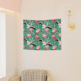 thumbnail image 3 of Kdxio Tropical Flamingo Wall Hanging Tapestries Banner For Bedroom College Dorm Home Living Room Party Decor 29X37 In, 3 of 8