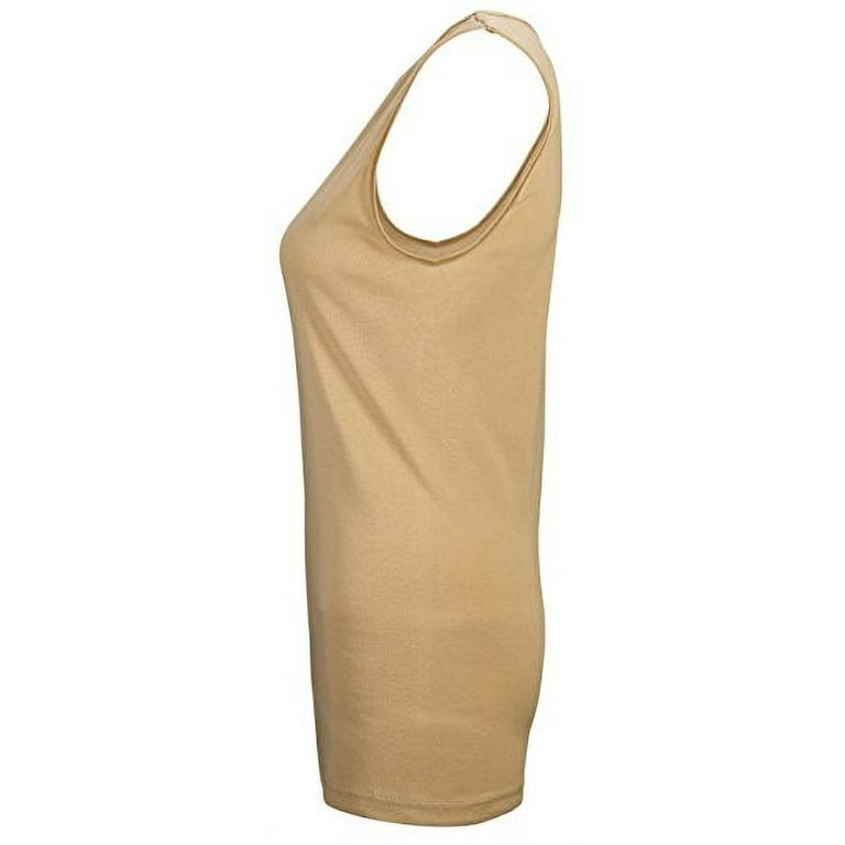 Rosette Women's Sleeveless Undershirt - Cotton – High Neck, Full shoulder  design 