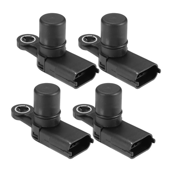 4pcs CPS Sensor Engine Camshaft Position Sensor for Buick LaCrosse 2010-2016 No.12615371 Black