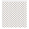 thumbnail image 2 of Ambesonne Purple Green Shower Curtain, Beetroot Vegetable, 69"Wx70"L, White Dark Magenta, 2 of 4