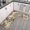 thumbnail image 2 of Animal Print Pattern Kitchen Rugs Sets Of 2,Anti Fatigue Kitchen Mat Rugs Non Slip Washable,Decorative Kitchen Floor Mats for Kitchen,Sink,Laundry,17"x30"+17"x47", 2 of 7