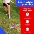 thumbnail image 4 of Elite Sportz Juegos de lanzamiento de anillos para niños – Juego de patio al aire libre para adultos y familia – Juguetes de patio trasero Juegos al aire libre Juegos de patio trasero Juegos de césped, 4 of 9