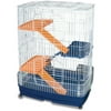 Prevue Pet Products Four-Story Hamster Animal Cage on Casters