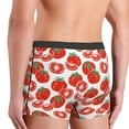 thumbnail image 3 of KLL Hand Drawn Tomatoes Men's Cotton Boxer Briefs Underwear-Large, 3 of 8