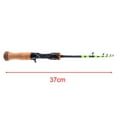 thumbnail image 3 of Caña de pescar telescópica, herramienta de pesca, Mango antideslizante ligero, caña de pescar retráctil para pesca de lubina, accesorios para estanque trasero verde, 3 of 8