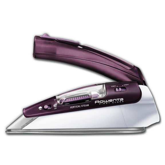Rowenta First Class Travel Iron for Clothes, Stainless Steel Soleplate, 1000 Watts, Portable, DA1560