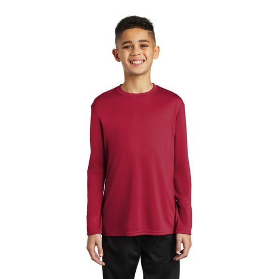 Port & Company Youth Long Sleeve Performance Tee PC380YLS