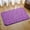 Purple 40*60cm, variant on Memory Foam Bath Mat: Ultra-Absorbent Pebble Design, Soft & Machine Washable!
