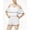 White, variant on The Edit By Seventeen Juniors Cold Shoulder Pom Pom Romper Lemon XS