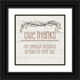 thumbnail image 1 of Murdock, Ramona 20x20 Black Ornate Wood Framed with Double Matting Museum Art Print Titled - Give Thanks for Unknown Blessings II, 1 of 4