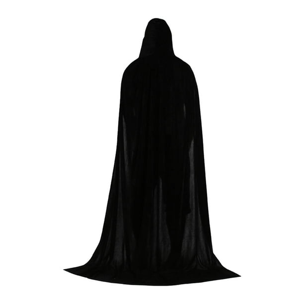 Capa con capucha de terciopelo para niños de Halloween, accesorio de tela suave y agradable para la piel. 70cm