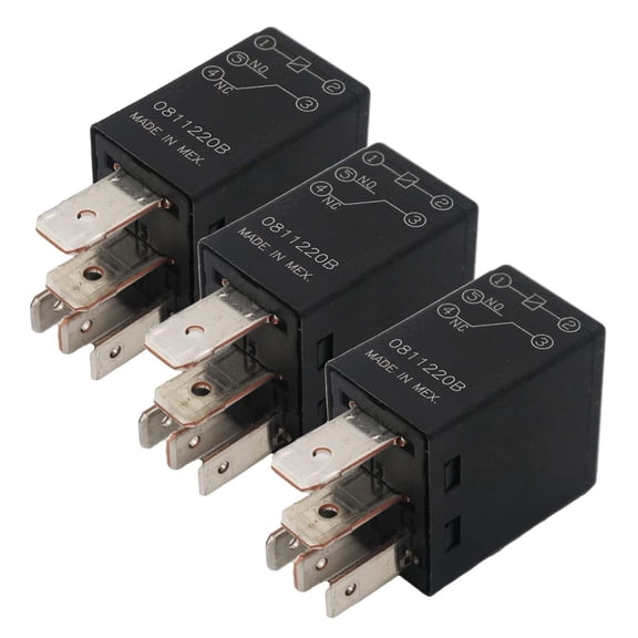 (Pack of 3) Tyco 12 Volt DV SPDT Relay 4671168E 72472M